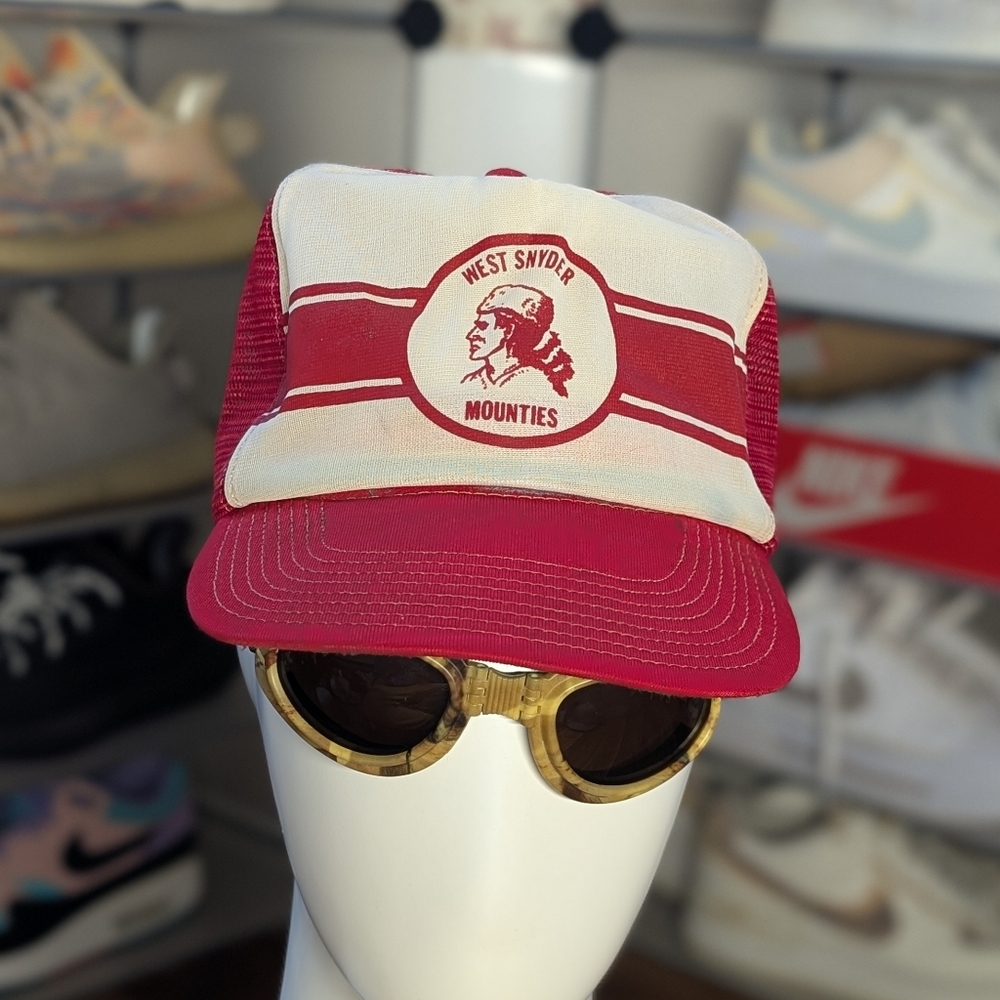 West Snyder Mounties Vintage Trucker Hat (OS)